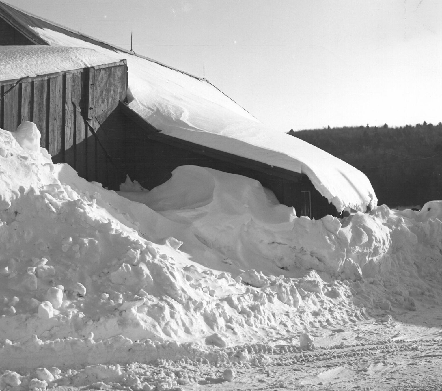 Barn in Cummington, January 1961